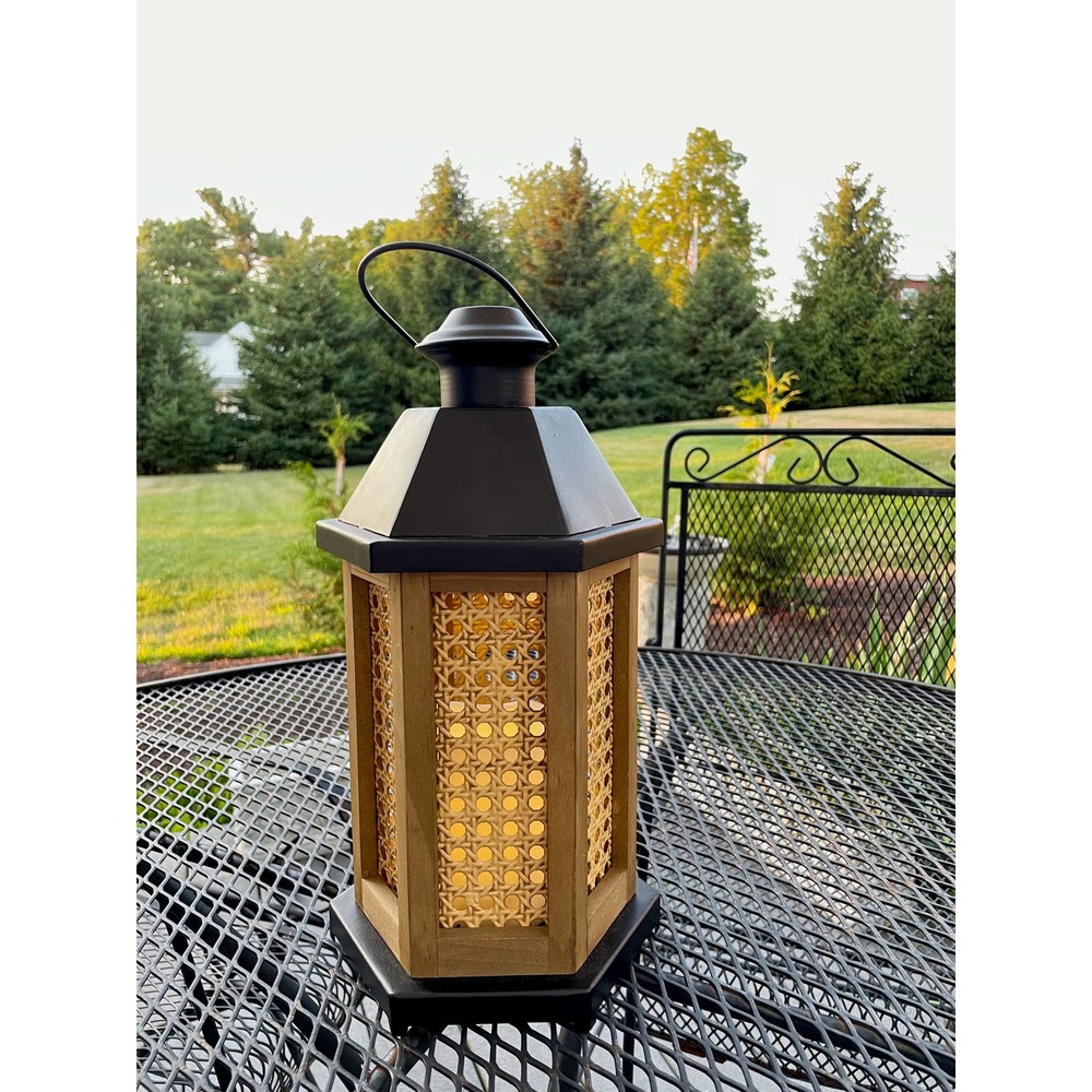 NWOT BETTER HOMES & GARDENS®️ Battery Powered LED Hanging Lantern Indoor/Outdoor